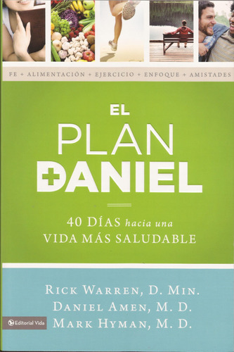 Plan Daniel/40 Dias Hacia Una Vida Mas Saludable, De Warren, Rick. Editorial Vida En Español