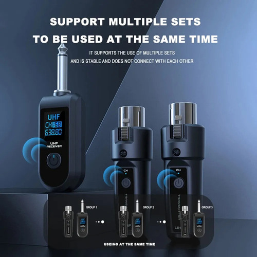 A Adaptadores De Microfone Sem Fio Para Transmissor E