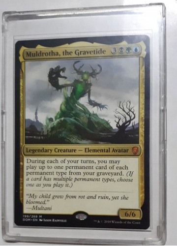 Magic Mtg Muldrotha, The Gravetide - Dominaria
