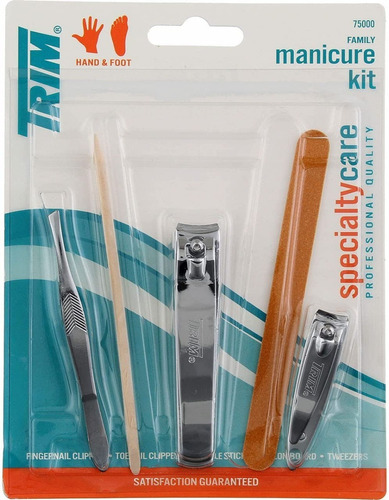 Kit De Manicure Marca Trim Nuevo Sellado