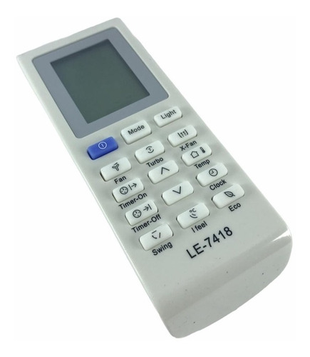 Controle Ar Condicionado Para Electrolux Ecoturbo Le-7418