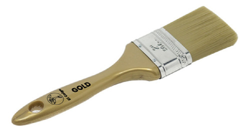 Pincel De Cerda Sintética Gold 7,62 Cm