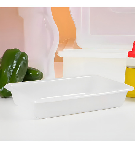 Bandeja Plastica Açougue 18 Lt Pead Congelamento 40 X 60 Cm