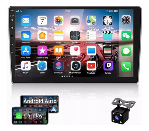 Estéreo De Coche De 7 Pulgadas 2din Mp5 Carplay Android Auto