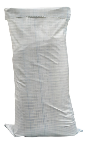 Saco Costal De Rafia 100x54cm Para 50kg (10pz) Color Blanco