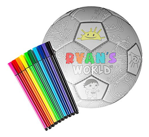 Balón De Fútbol Franklin 89012 Ryan's Icolor Para Niños