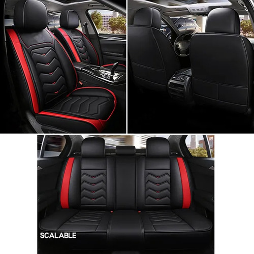 Forros De Asiento De Lujo Rojos Jn Rover