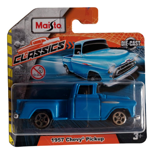 Carro Maisto - Escala 1:64 - 1957 Chevy Pickup