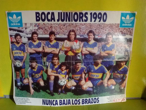 Boca Juniors - Poster 1990 - El Grafico