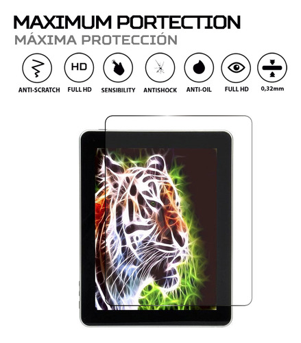 Protector Pantalla Antishock Para Tablet 3q Q-pad Rc9716b