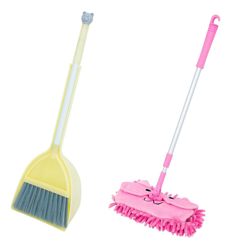 Little Housekeeping Helper Set De Escoba Escoba Amarilla