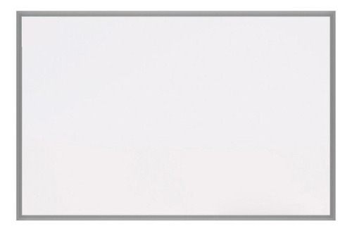 Pizarra blanca de lujo con marco delgado de aluminio de 120 x 90 cm