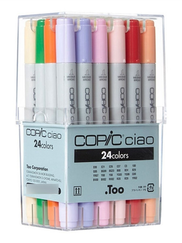 Copic Ciao - Set 24 Marcadores Color