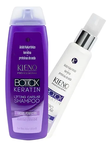Shampoo + Suero Capilar Kleno Bottox Keratin Lifting