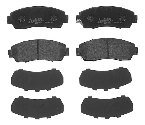 Set-4 Balatas Delanteras Honda Odyssey 3.5l V6 05 A 08