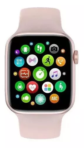Smart Watch W26+ relógio inteligente W26+ Relógio Inteligente 40mm 1.58  Polegadas Smartwatch Carregador Sem Fio IP68 À Prova D'água (Rosa)