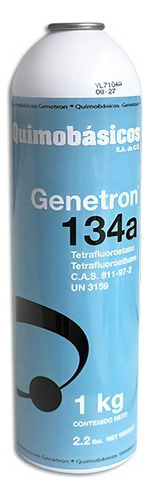 Gas Refrigerante 134a Genetron 1 Kg