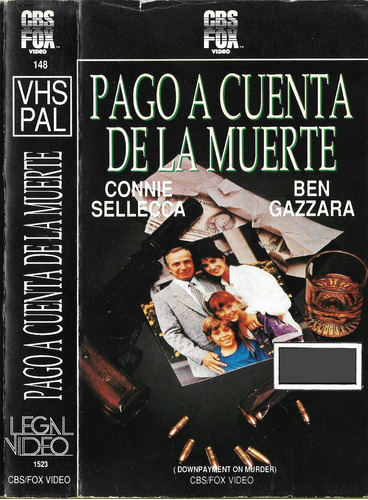 Pago A Cuenta De La Muerte Vhs Downpayment On Murder Ben Gaz