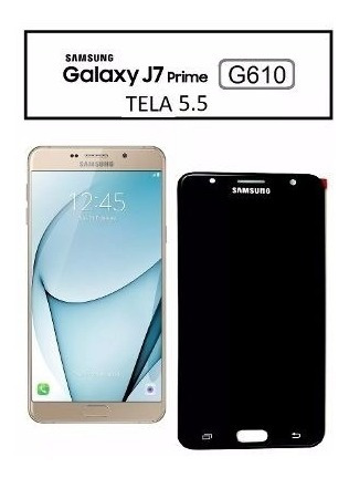 Display Frontal Tela Samsung J7 Prime G610 Sm-g610m ...