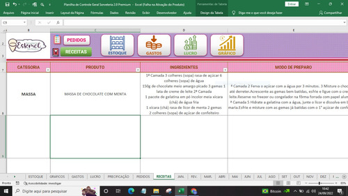 Planilha Excel Sorveteria: A Ferramenta Que Vai Te Fazer Eco
