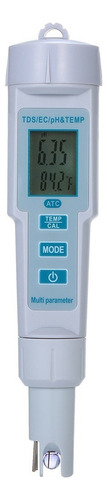 . Prueba De Calidad Del Agua 4 En 1 Ph/ec/tds/tempe Meter