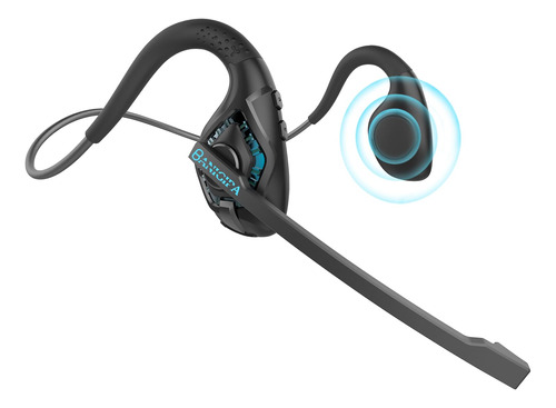 Banigipa Auriculares Bluetooth Con Microfono Boom, Auricular