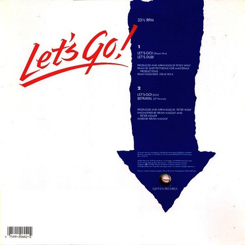 Wang Chung - Let's Go! (12 Sellado De Época)