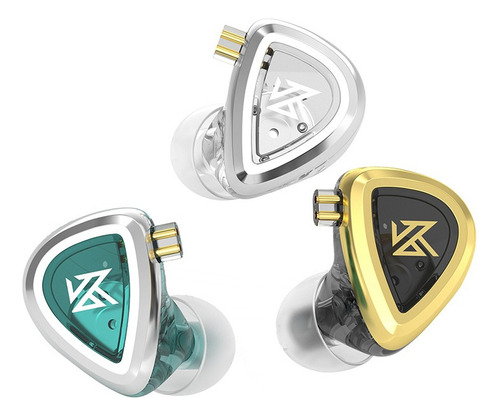 Auriculares Kz Eda, 3 Pares, 3 Modos De Audio, Sin Micrófono