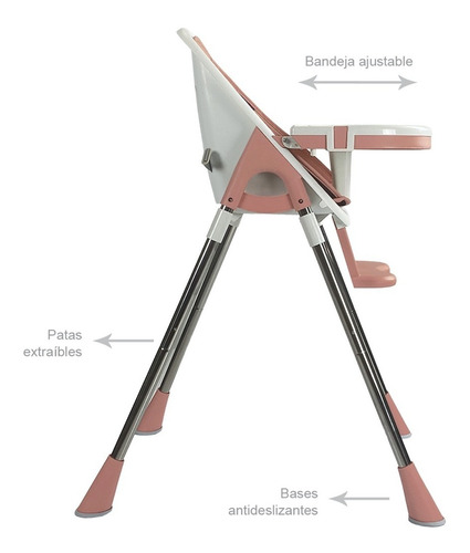 Imagen 2 de 4 de Silla Comedor Para Bebé 2 En 1 Happy Baby Nepal