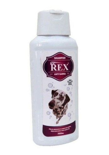 Shampoo Para Cachorro Anti-sarna 750ml Rex