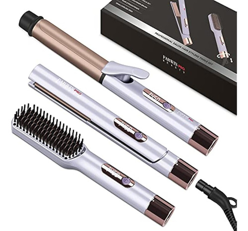 Plancha Y Rizador De Pelo, Parwin Pro Beauty 1'' Plancha, 1.