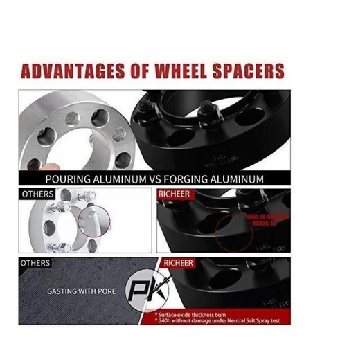 Separadores De Ruedas Richeer 6x5.5 Para Toyota Tacoma 4runn