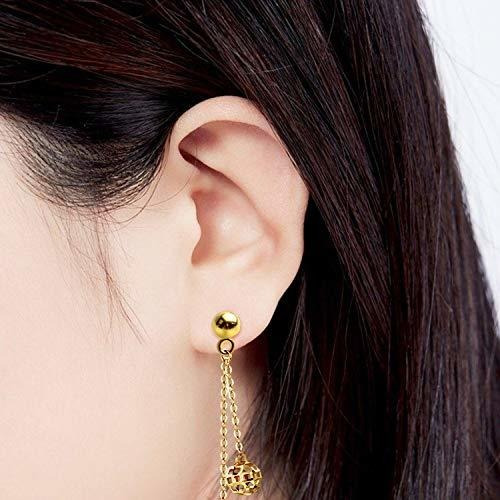 Aylifu Postes Y Respaldos Para Aretes, 100 Piezas Postes Par