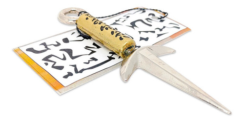 Imagem 3 de 4 de Kunai Minato De Metal Com Selo Explosivo