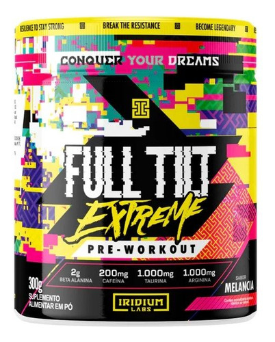 Full Tilt Extreme Pre-workout (300g) - Sabor: Melancia