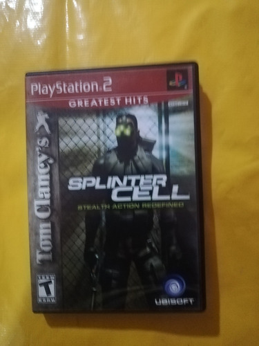 Splinter Cell Para Play Station 2 Orig (de Uso)  Video Juego
