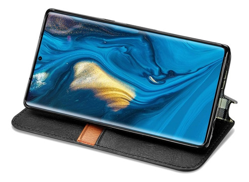 Funda Con Patrón De Cuadrícula 3d Para Zte Axon/nubia