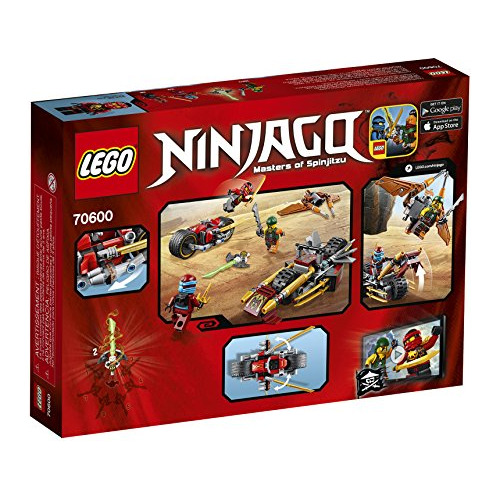 Kit De Construcción Lego Ninjago Ninja Bike Chase 70600 (231