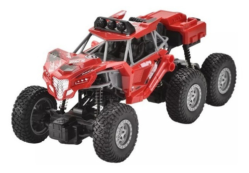 Carro Todo Terreno Control Remoto Rock 4 X 4 Recargable