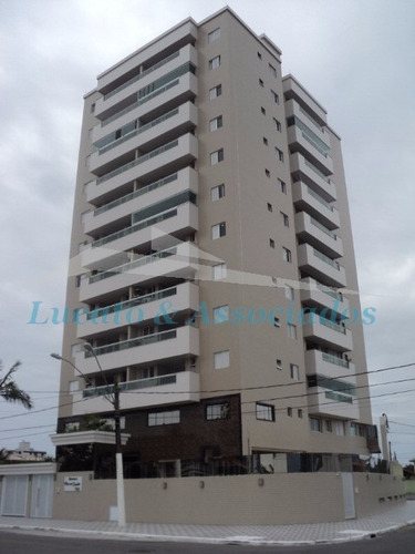 Imagem 1 de 11 de Apartamento Para Venda Na Vila Caiçara Em Praia Grande Sp, 02 Dormitórios Sendo 01 Suite, Sala 02 Ambientes, Terraço Gourmet, Banheiro Social, Cozinha - Ap02292 - 69310677