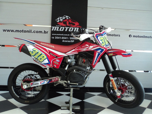 Imagem 1 de 11 de Honda Crf 230 F Vermelha 2017