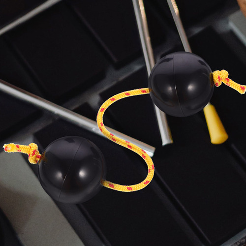 2 Pares De Bolas De Percusión Africanas Shaker Ball Shak
