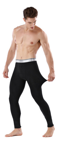 Pantalones Calzoncillos Térmicos Largos Para Hombre, Pantalo