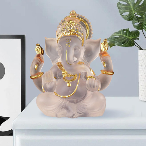 2 Peças Uma Estatueta Fengshui Ornamentos Estátuas