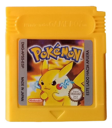 Pokémon Amarillo En Español (repro) Game Boy Color