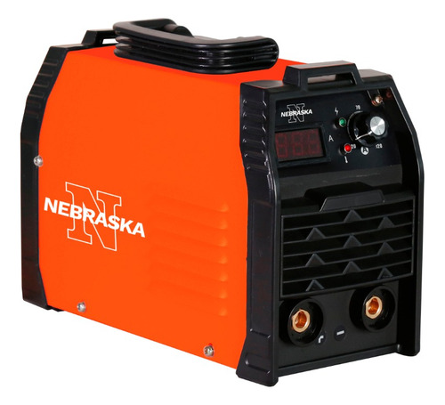 Soldadora Inverter Mma Nebraska Nesi0817 13a-2.8kva 20~170a Color Naranja