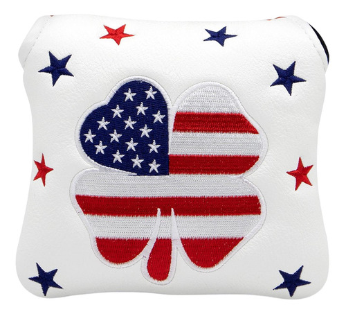 Golf Mallet Putter Cover Cierre Magnético Headcover Para