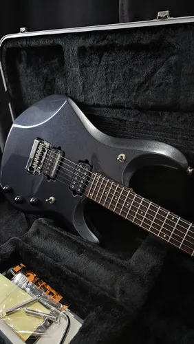 Guitarra Music Man John Petrucci Jp6 Usa Sapphire Black | MercadoLivre