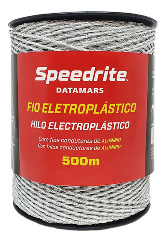 Fio Eletroplástico Speedrite Para Cerca Elétrica - 500 Mts
