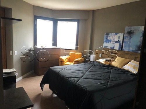 Imagem 9 de 15 de Flat No Brooklin Travessa Da Sansão Alves Dos Santos - Sf33049